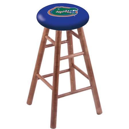 Holland Bar Stool Co Maple Bar Stool, Medium Finish, Florida Seat RC30MSMed